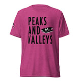 Peaks And Valleys Short sleeve t-shirt