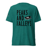 Peaks And Valleys Short sleeve t-shirt